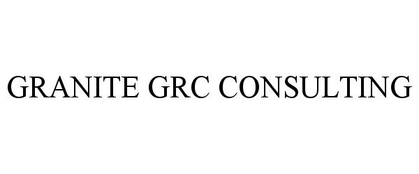  GRANITE GRC CONSULTING