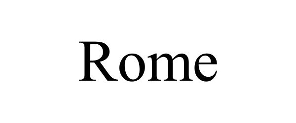Trademark Logo ROME