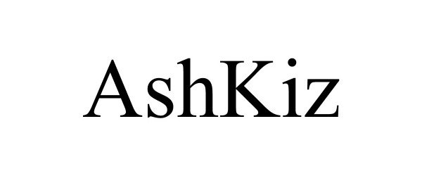 Trademark Logo ASHKIZ