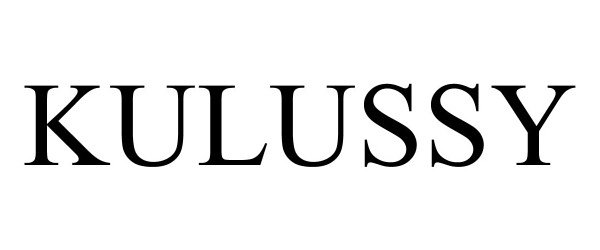  KULUSSY