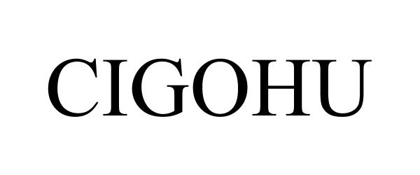Trademark Logo CIGOHU