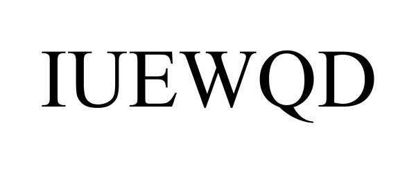 Trademark Logo IUEWQD