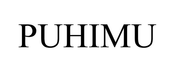 Trademark Logo PUHIMU