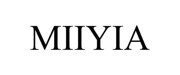 Trademark Logo MIIYIA