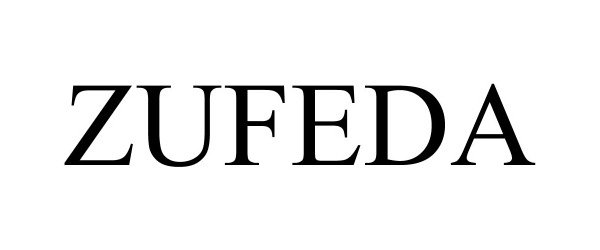 Trademark Logo ZUFEDA