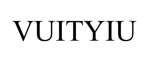 Trademark Logo VUITYIU