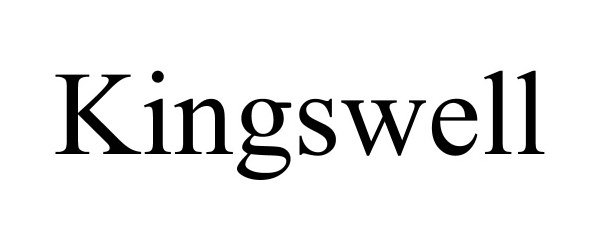 Trademark Logo KINGSWELL