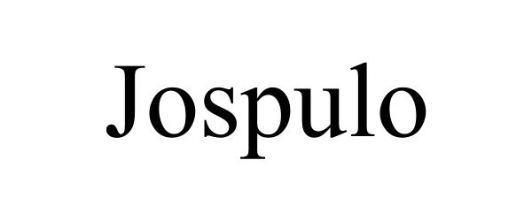 Trademark Logo JOSPULO