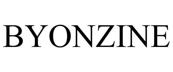 Trademark Logo BYONZINE