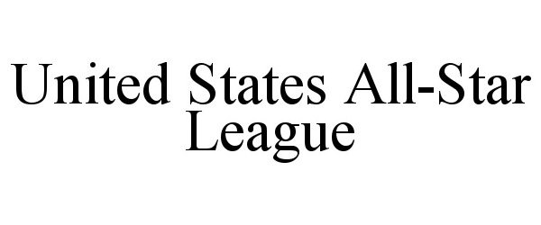  UNITED STATES ALL-STAR LEAGUE