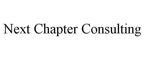 Trademark Logo NEXT CHAPTER CONSULTING
