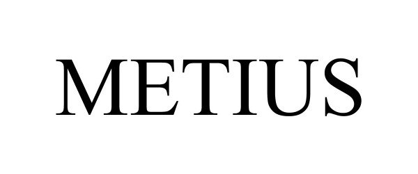 Trademark Logo METIUS