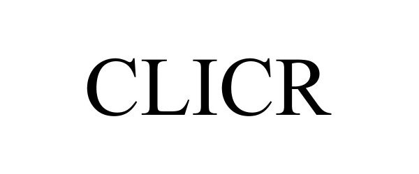 Trademark Logo CLICR