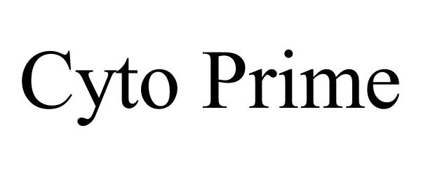 Trademark Logo CYTO PRIME