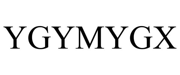 Trademark Logo YGYMYGX
