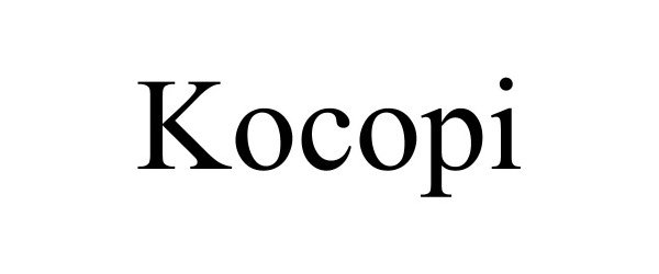 Trademark Logo KOCOPI