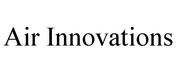 Trademark Logo AIR INNOVATIONS