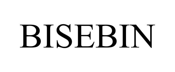 Trademark Logo BISEBIN