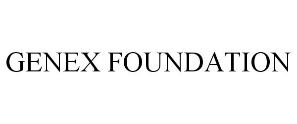  GENEX FOUNDATION