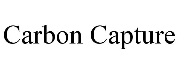 CARBON CAPTURE
