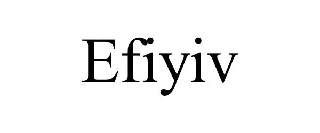 Trademark Logo EFIYIV