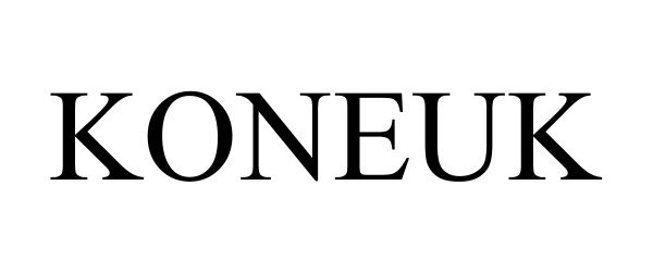 Trademark Logo KONEUK