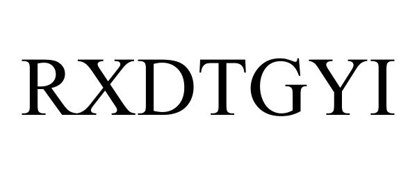 Trademark Logo RXDTGYI