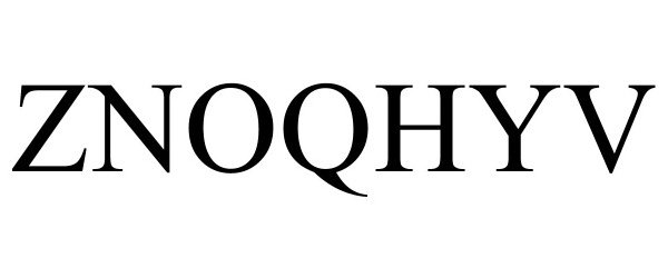 Trademark Logo ZNOQHYV
