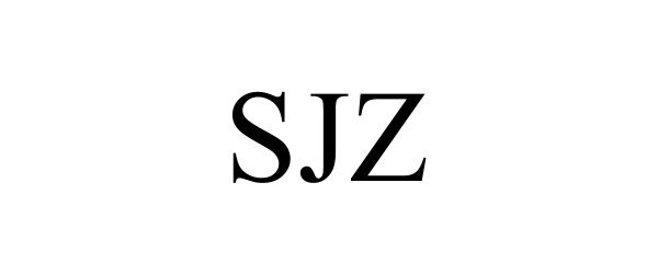 Trademark Logo SJZ