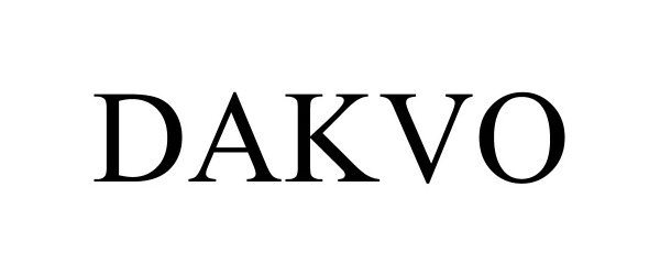 Trademark Logo DAKVO