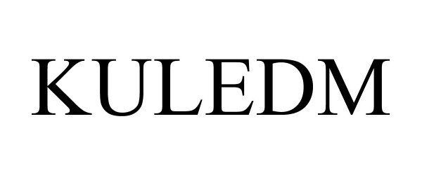 Trademark Logo KULEDM