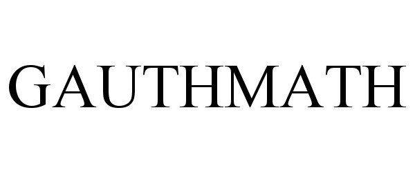Trademark Logo GAUTHMATH