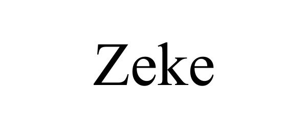 Trademark Logo ZEKE