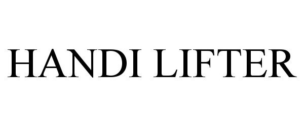 Trademark Logo HANDI LIFTER