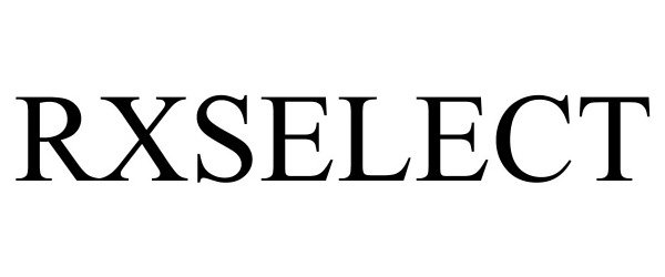 Trademark Logo RXSELECT