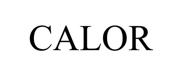 Trademark Logo CALOR