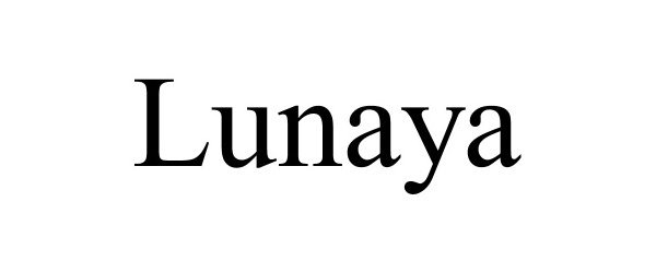 Trademark Logo LUNAYA