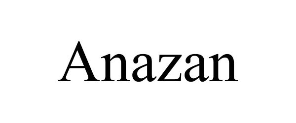 Trademark Logo ANAZAN