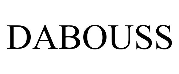 Trademark Logo DABOUSS