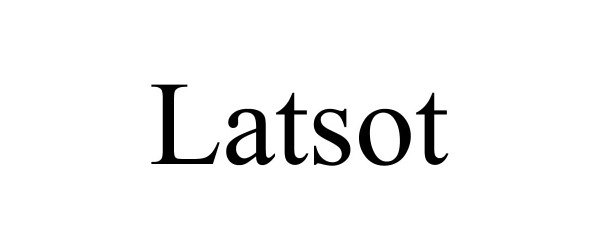 Trademark Logo LATSOT
