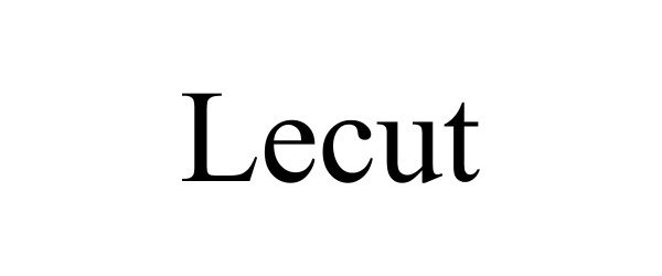 Trademark Logo LECUT