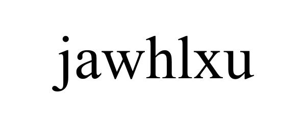 Trademark Logo JAWHLXU