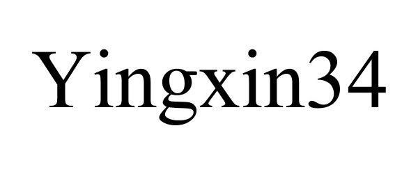 Trademark Logo YINGXIN34
