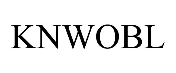Trademark Logo KNWOBL