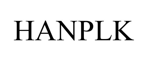 Trademark Logo HANPLK