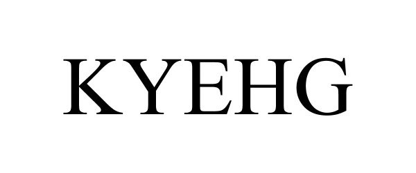 Trademark Logo KYEHG