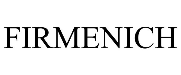 Trademark Logo FIRMENICH