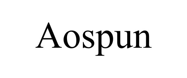 Trademark Logo AOSPUN