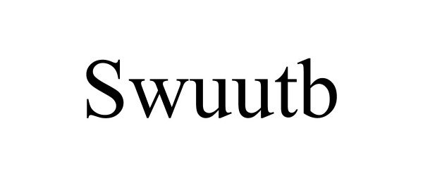 Trademark Logo SWUUTB