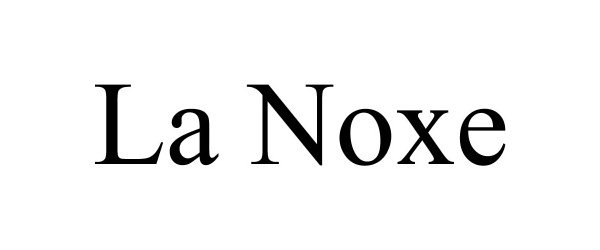 Trademark Logo LA NOXE